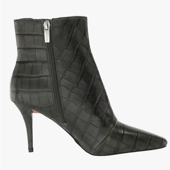 Vince Camuto Women's Footwear Ambind Ankle Boot Deep Green Size 5m - Picture 1 of 7